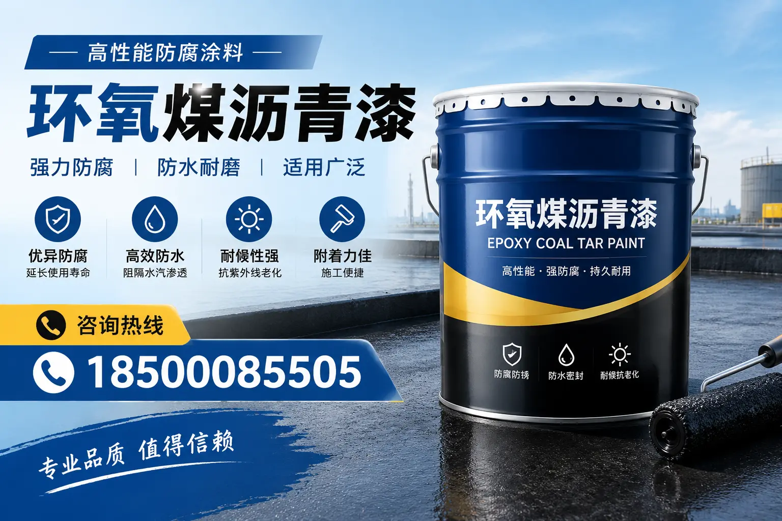 环氧煤沥青漆的主要成分与功能，黄冈用户深度了解